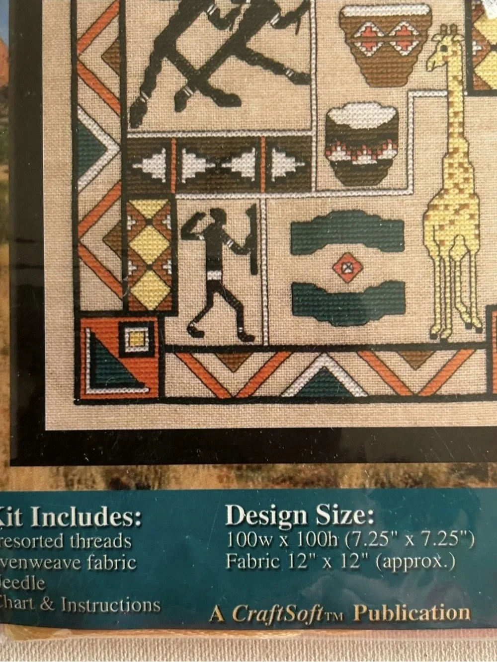 Nellie Teixeira's Rhythm of the Plains Cross-Stitch Kit